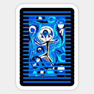 Water Magician! Sticker